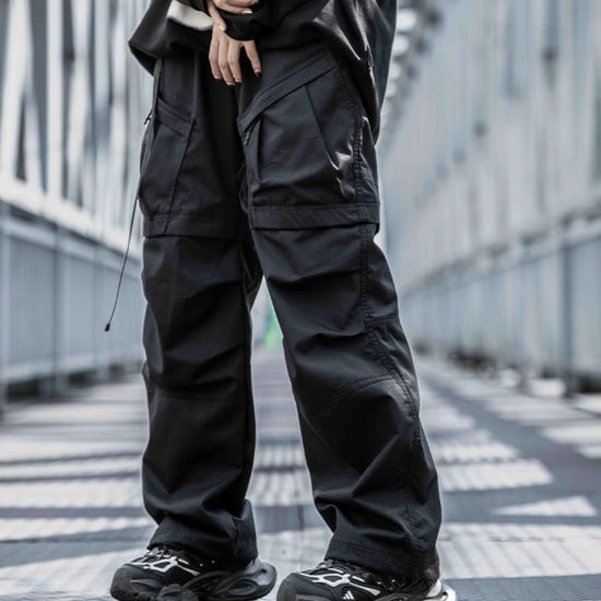 Straight Cargo Pants Men&
